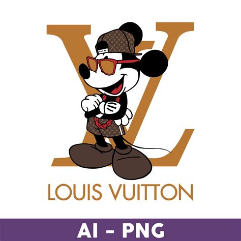 louis vuitton with mickey mouse.